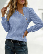Avery™ | ribbed knit sweater top