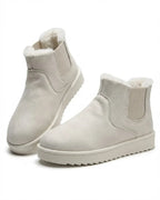 Marisol™ | Fleece-Lined Chelsea Winter Ankle Boots