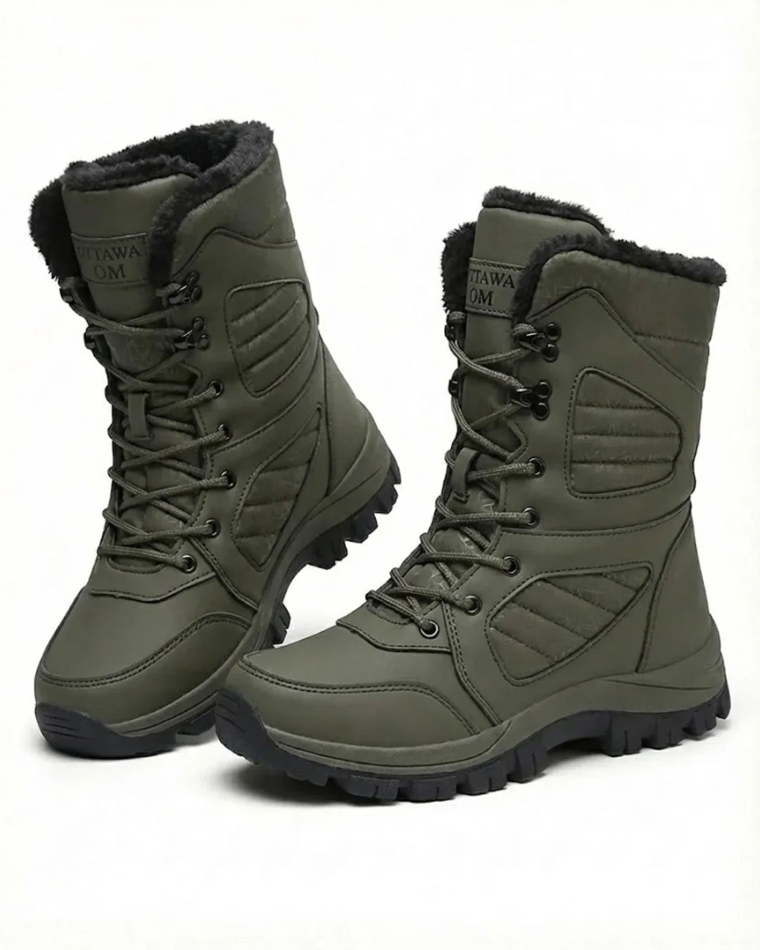 Corisande™ | Plush-lined lug-sole lace-up snow boots