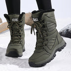 Corisande™ | Plush-lined lug-sole lace-up snow boots