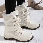 Corisande™ | Plush-lined lug-sole lace-up snow boots