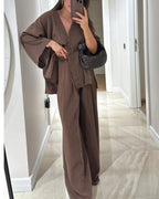 Mélanie™ | Elegant Casual Set in Lightweight Fabric