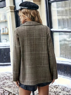 Larson™ | Elegant Checked Blazer