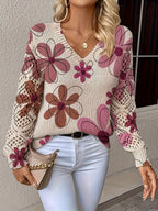 Antonina™ | Elegant V-Neck Sweater
