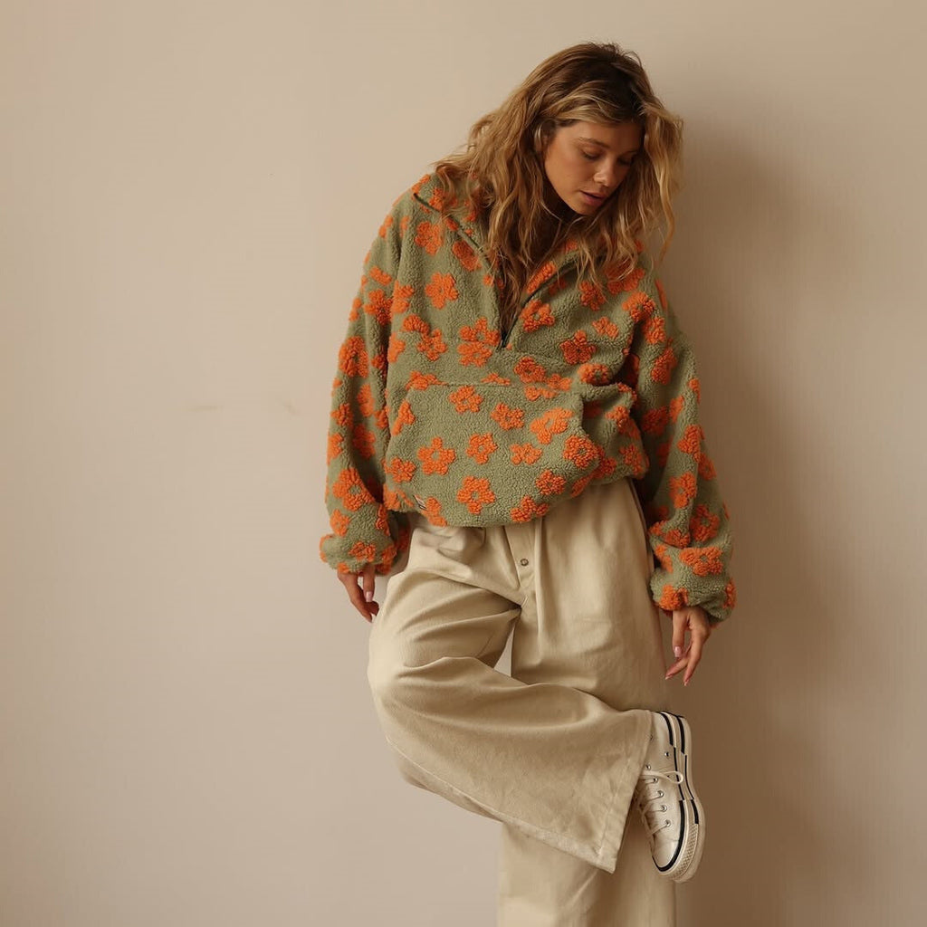 Briar™ | Comfortable Floral Sweater