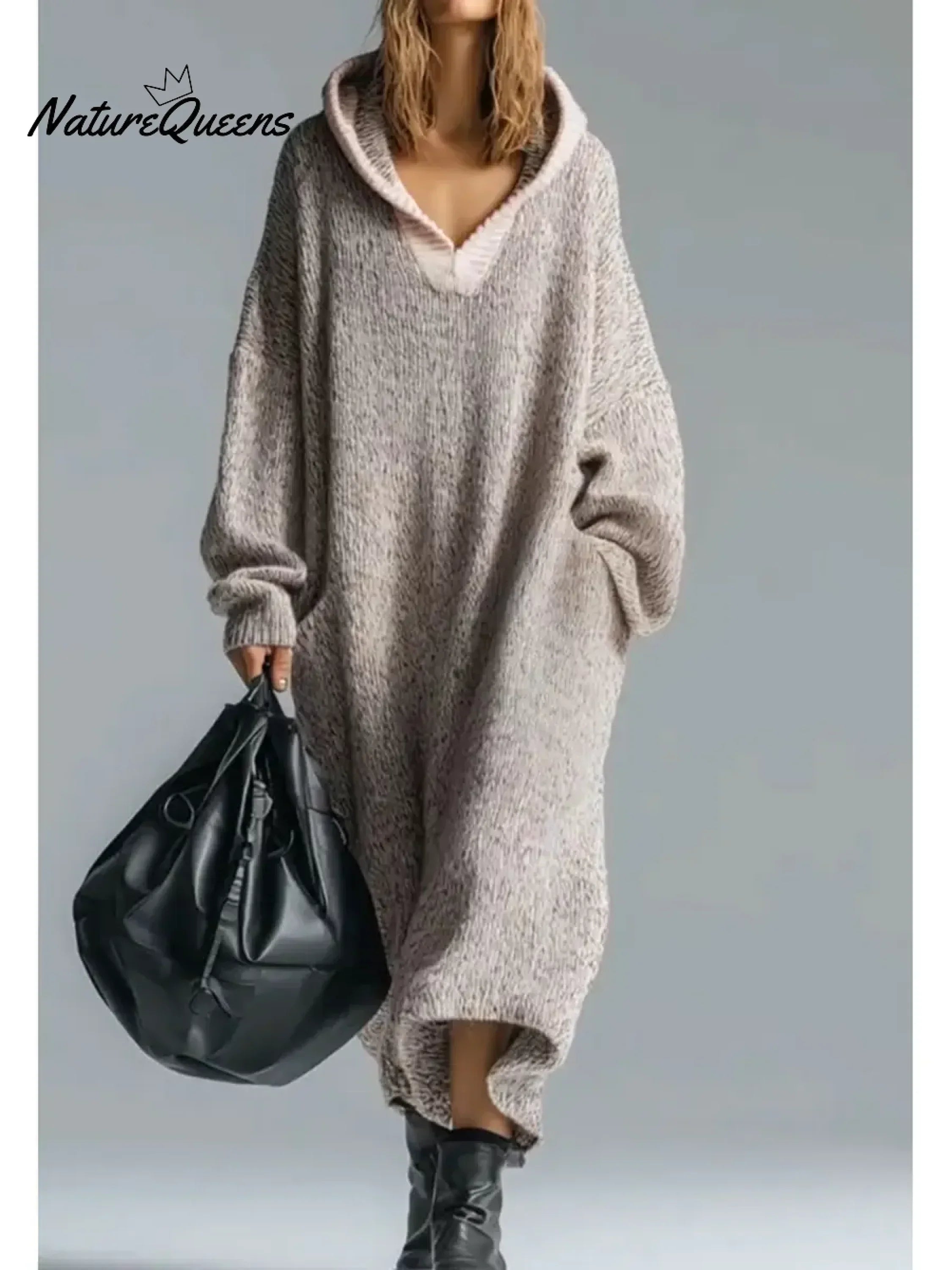 sweater dresses oversized If You Love An Oversized Sweater, Then You'll Love This Sweater Dress For Fall